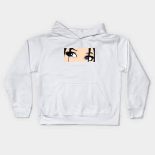 Anime Eyes Kids Hoodie